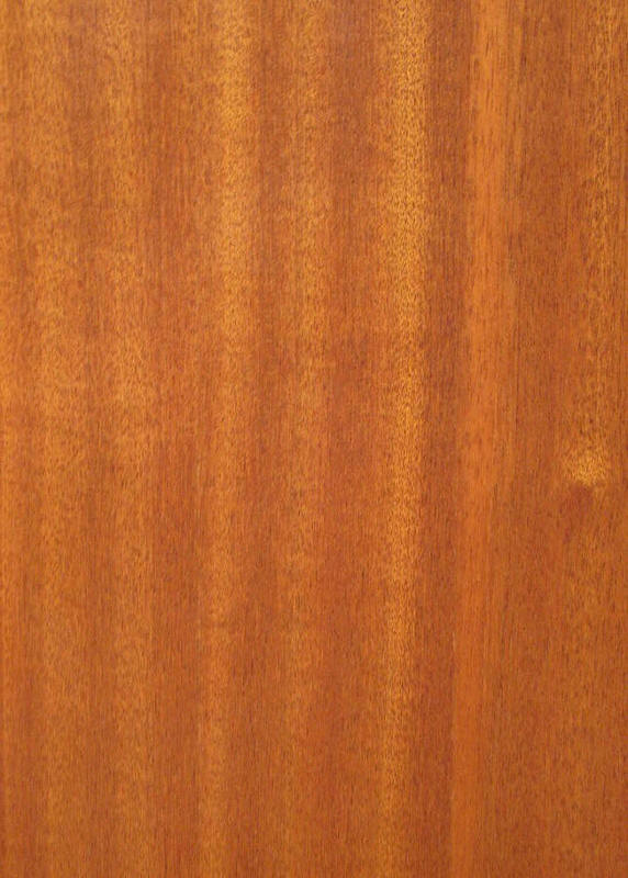 Sapele Mahogany Wood Sample